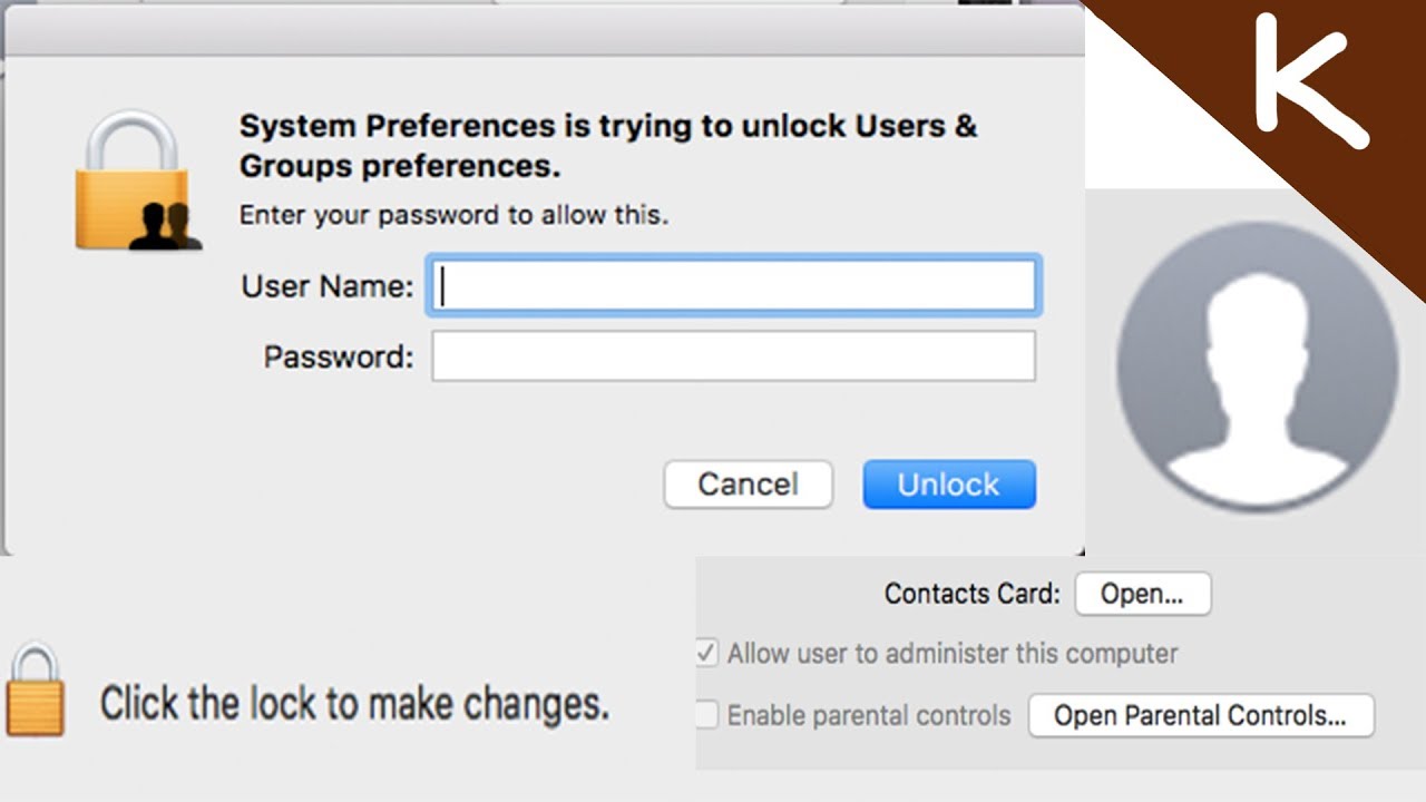 Bypass Administrator Password Macbook